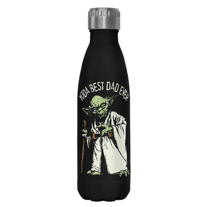 fifth sun Star Wars Yoda Best Dad Ever Stainless Steel Water Bottle