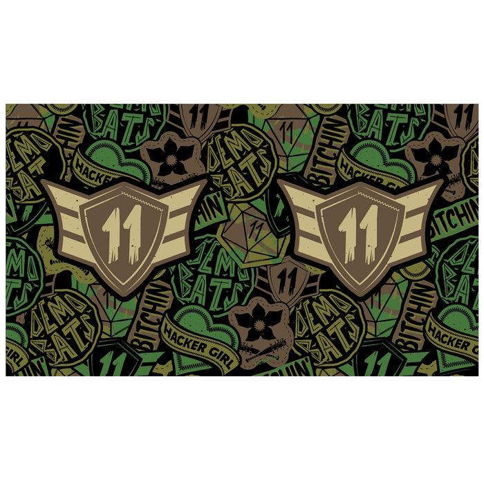 Fifth Sun Stranger Things Camo Logo Stainless Steel Water Bottle