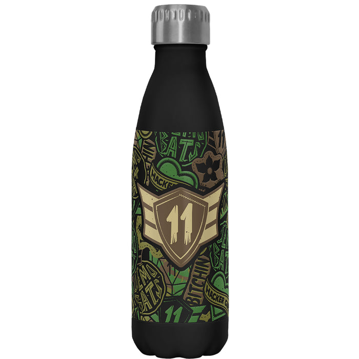 fifth sun Stranger Things Camo Logo Stainless Steel Water Bottle