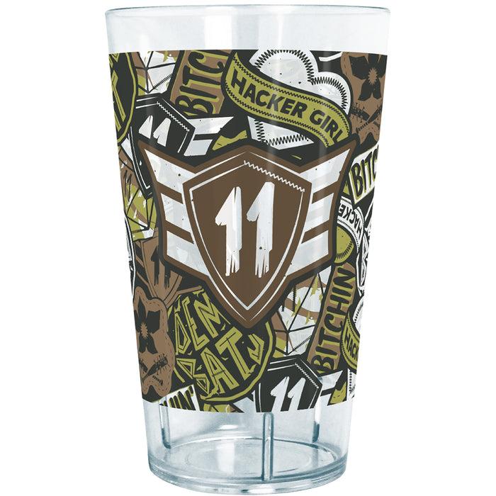 fifth sun Stranger Things Eleven Demobat Logo Tritan Drinking Cup