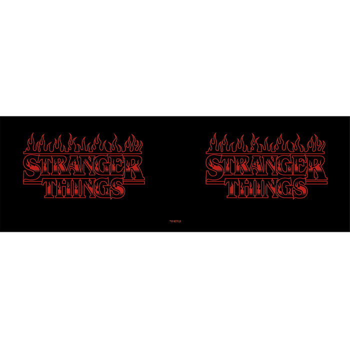 Fifth Sun Stranger Things Fiery Main Logo Stainless Steel Tumbler With Lid