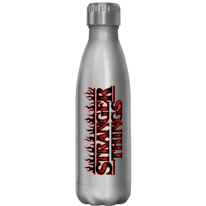 fifth sun Stranger Things Flame Logo Stainless Steel Water Bottle