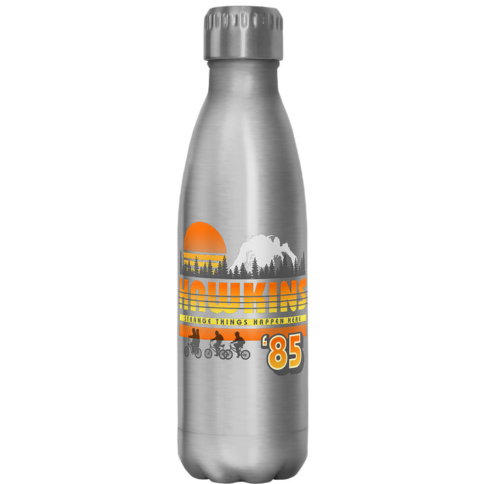 Fifth Sun Stranger Things Hawkins '85 Strange Things Happen Here Stainless Steel Water Bottle