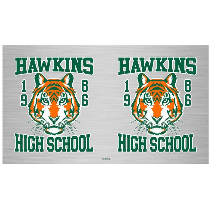 Fifth Sun Stranger Things Hawkins High School Logo Stainless Steel Water Bottle