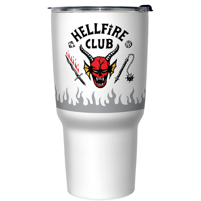 fifth sun Stranger Things Hellfire Club Demon Logo Stainless Steel Tumbler With Lid