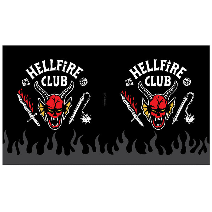 Fifth Sun Stranger Things Hellfire Flame Logo Stainless Steel Water Bottle