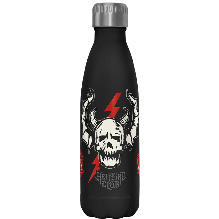 fifth sun Stranger Things Hellfire Skeleton Stainless Steel Water Bottle