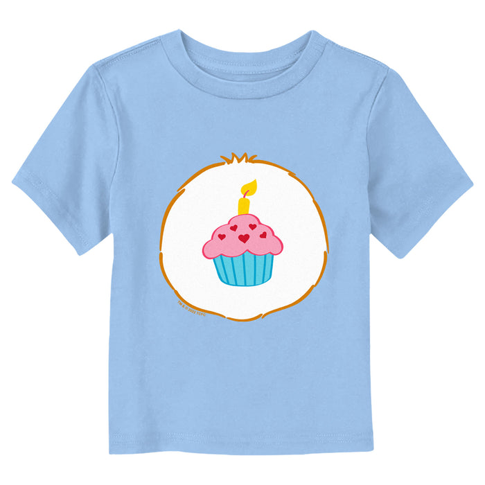 Fifth Sun Toddler's Care Bears Birthday Bear Cupcake Costume T-Shirt