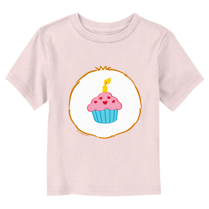 Fifth Sun Toddler's Care Bears Birthday Bear Cupcake Costume T-Shirt