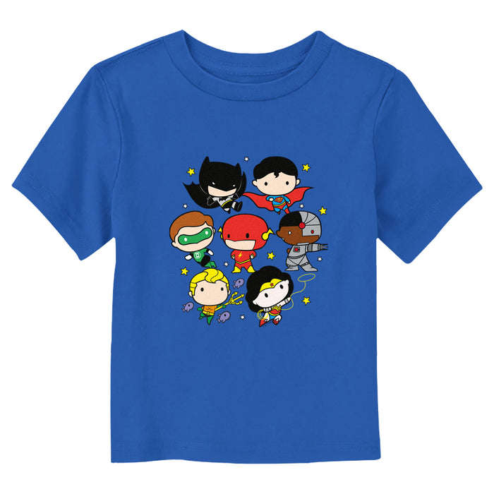 fifth sun Toddler's Justice League Adorable Team T-Shirt