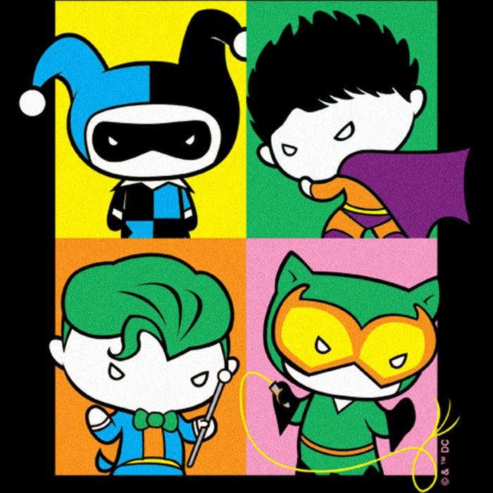 Fifth Sun Toddler's Justice League Pop Art Villains Portraits T-Shirt