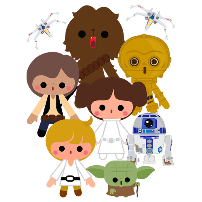 Fifth Sun Toddler's Star Wars Cute Cartoon Rebels T-Shirt