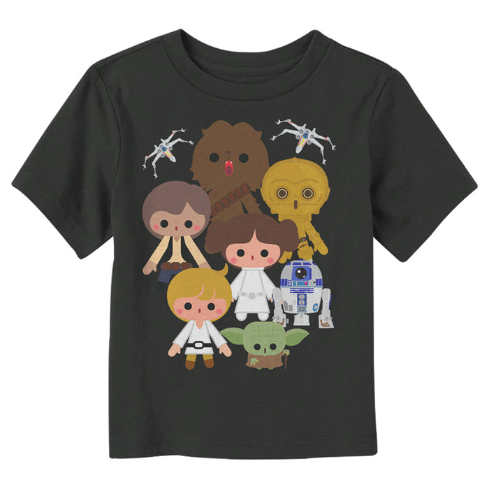 fifth sun Toddler's Star Wars Cute Cartoon Rebels T-Shirt