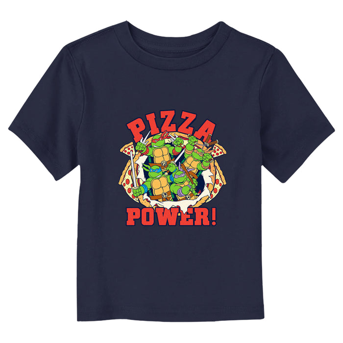 fifth sun Toddler's Teenage Mutant Ninja Turtles Pizza Power Brothers T-Shirt