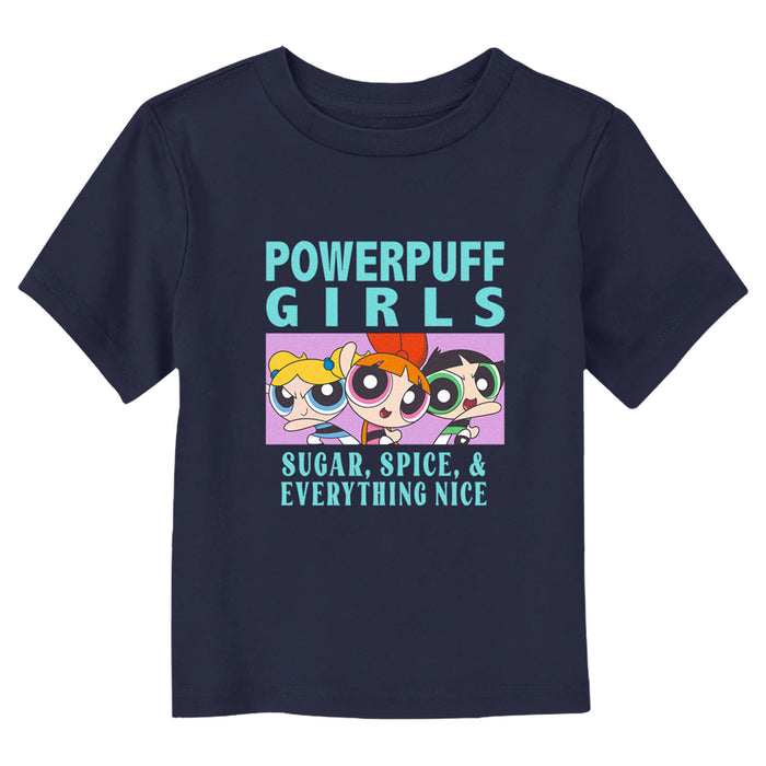 fifth sun Toddler's The Powerpuff Girls Sugar Spice & Everything Nice T-Shirt