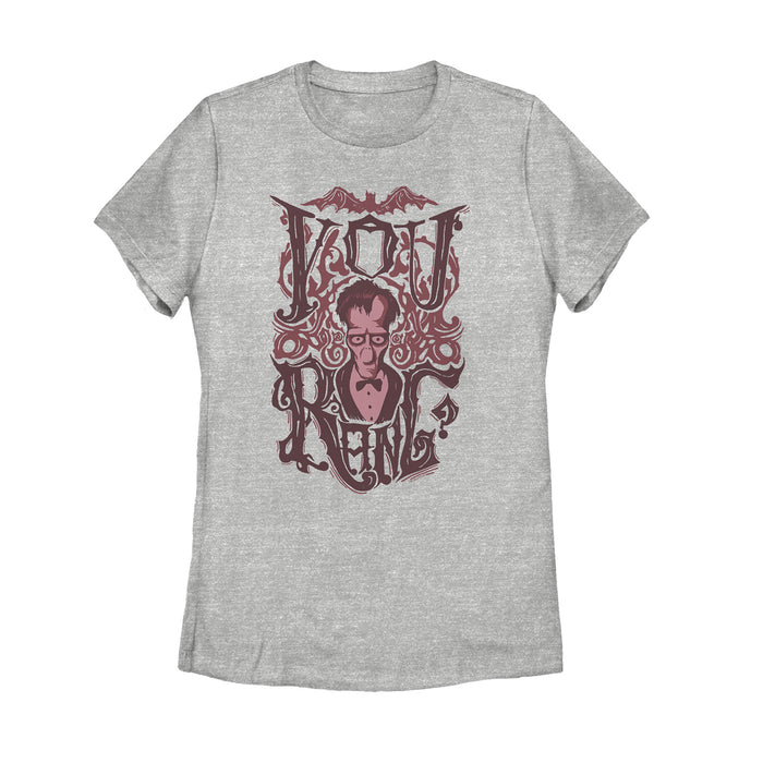 fifth sun Women's Addams Family Lurch Ornate You Rang T-Shirt