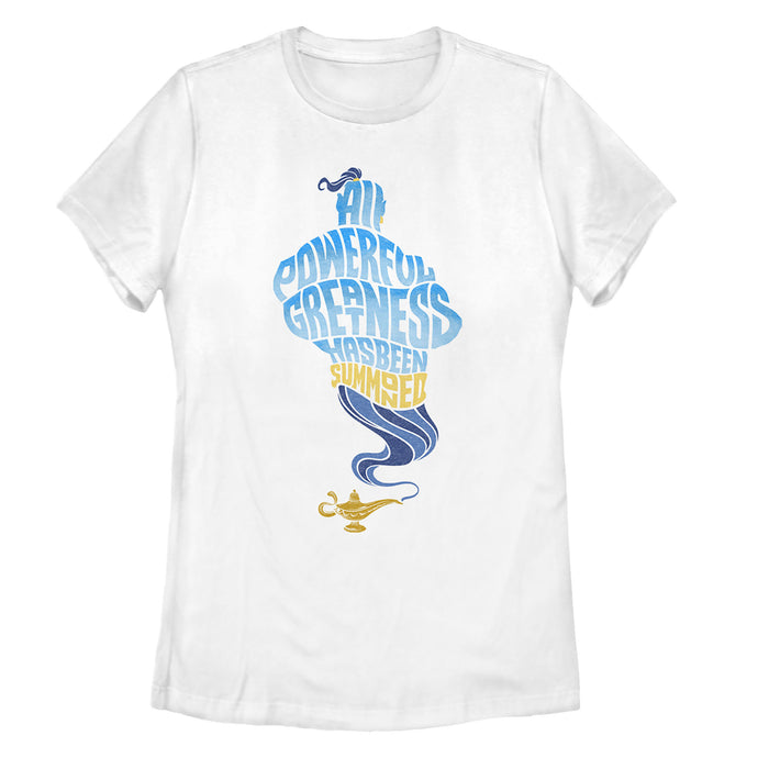 Fifth Sun Women's Aladdin Genie Greatness Summoned T-Shirt