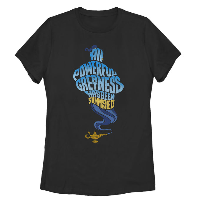 fifth sun Women's Aladdin Genie Greatness Summoned T-Shirt
