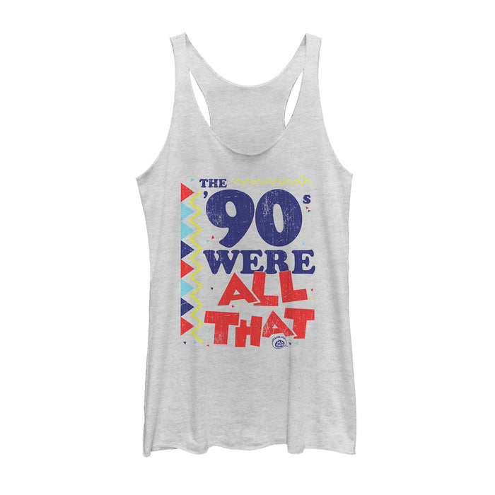 fifth sun Women's All That 90's Nostalgia Racerback Tank Top