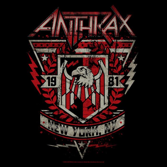 Fifth Sun Women's Anthrax Distressed Eagle 1981 T-Shirt