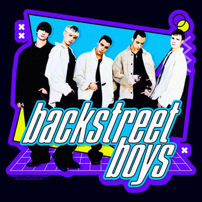 Fifth Sun Women's Backstreet Boys Band 90s Pop Grid T-Shirt