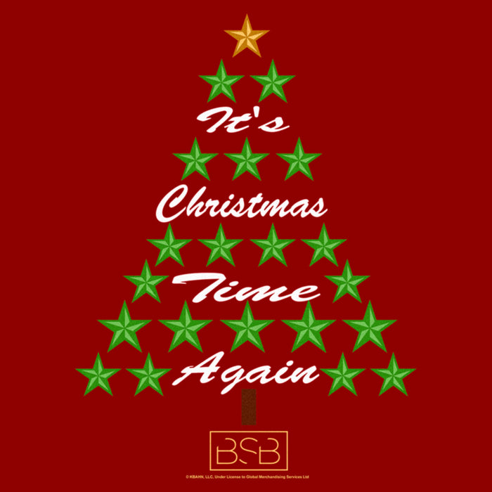 Fifth Sun Women's Backstreet Boys It's Christmas Time Again T-Shirt