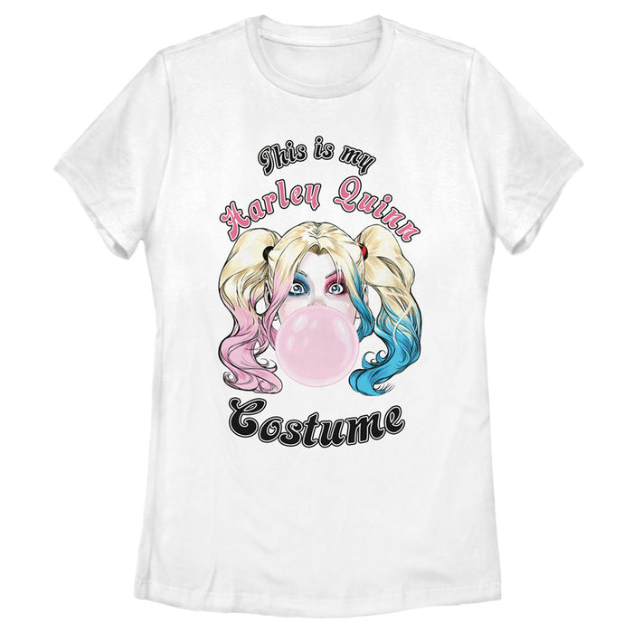 fifth sun Women's Batman Harley Quinn Gum Costume T-Shirt
