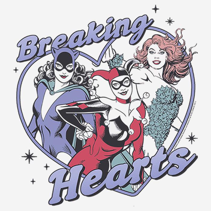 Fifth Sun Women's Batman Valentine's Day Heartbreaker T-Shirt
