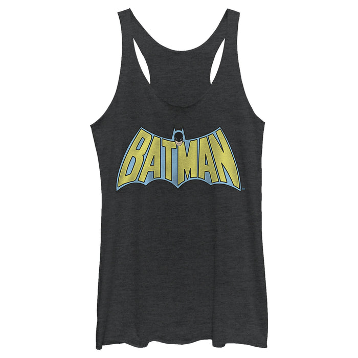 fifth sun Women's Batman Vintage Hero Logo Racerback Tank Top