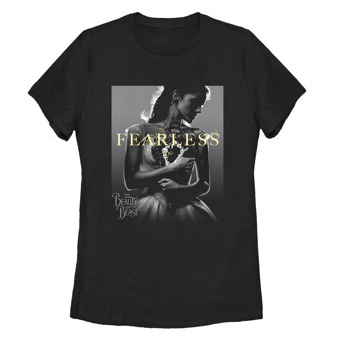 fifth sun Women's Beauty and the Beast Beauty Fearless T-Shirt