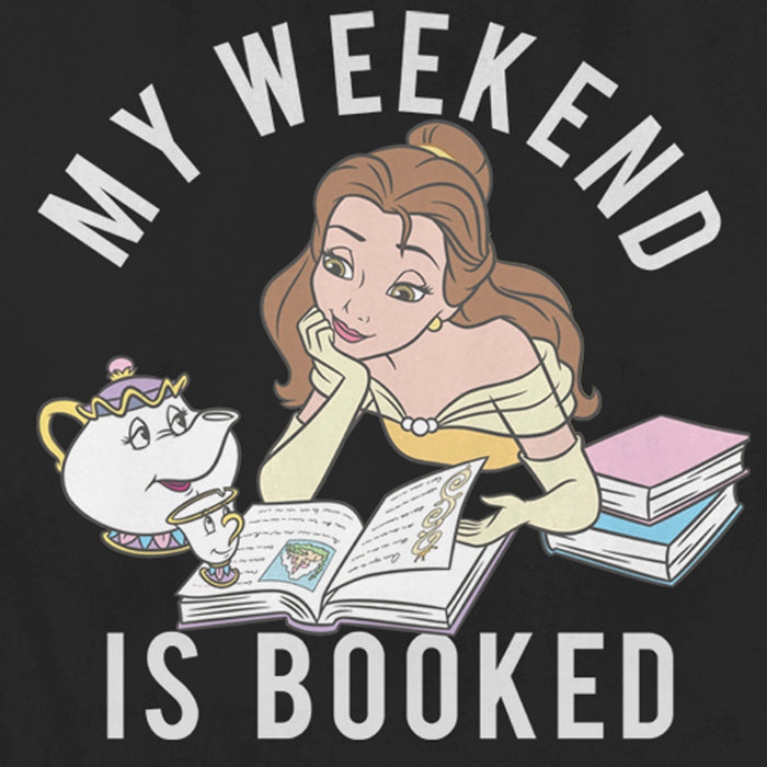 Fifth Sun Women's Beauty And The Beast Belle My Weekend Is Booked T-Shirt