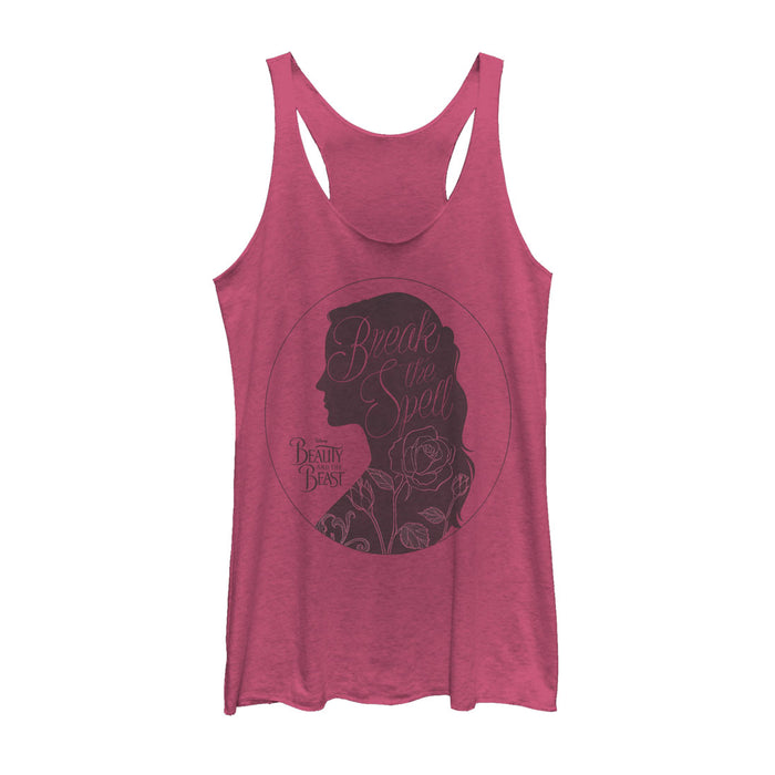 fifth sun Women's Beauty and the Beast Break the Spell Racerback Tank Top