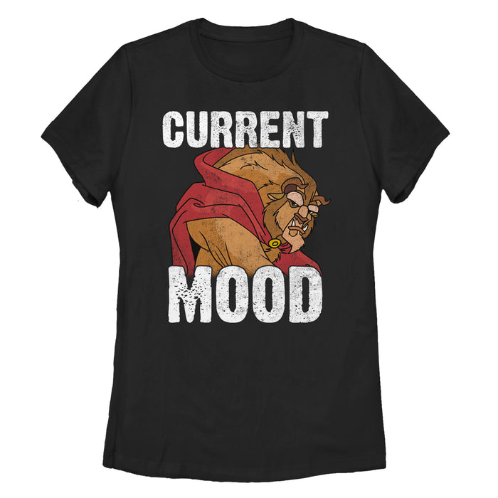 fifth sun Women's Beauty and the Beast Current Mood T-Shirt