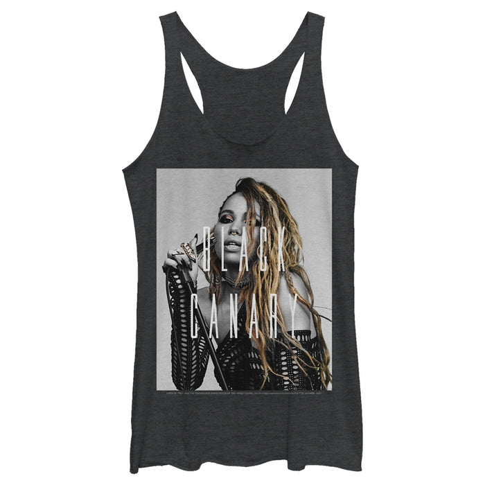 fifth sun Women's Birds of Prey Canary Portrait Racerback Tank Top