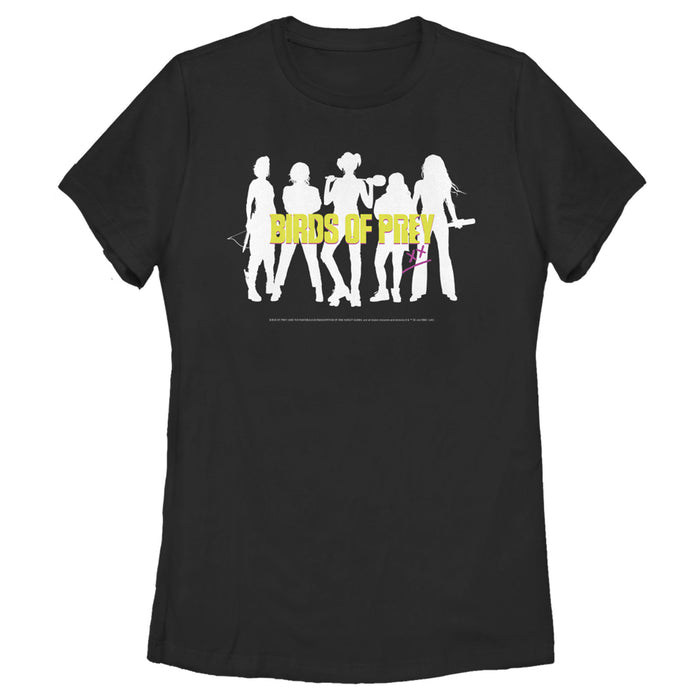 fifth sun Women's Birds of Prey Harley Quinn's Team T-Shirt