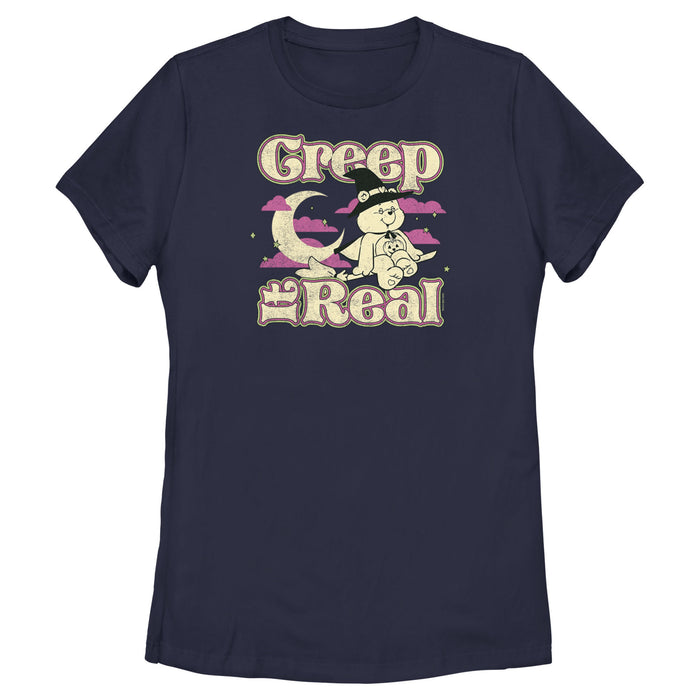 fifth sun Women's Care Bears Halloween Trick-Or-Sweet Bear Creep it Real T-Shirt