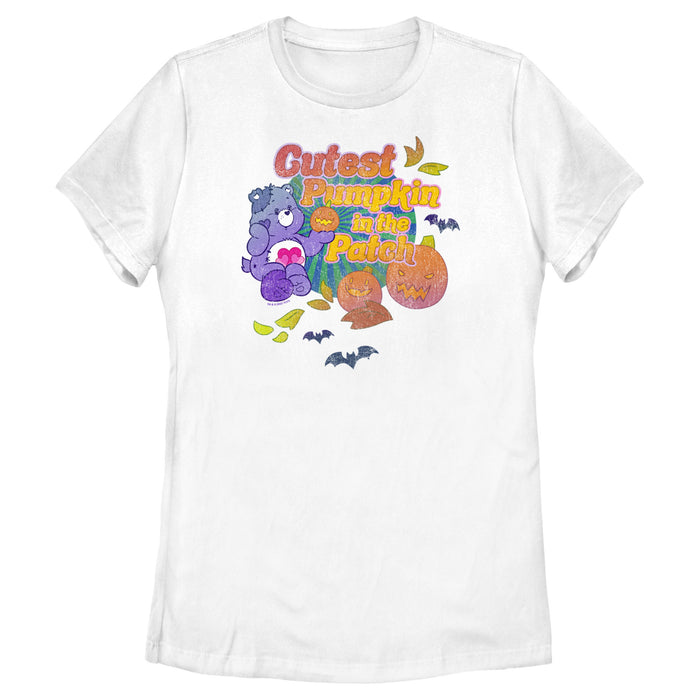 fifth sun Women's Care Bears Harmony Bear Cutest Pumpkin in the Patch T-Shirt