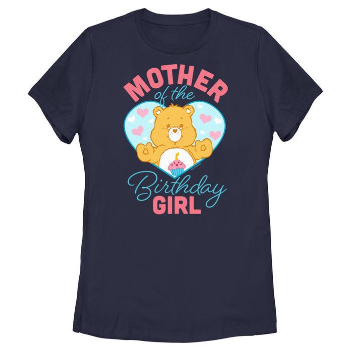 fifth sun Women's Care Bears Mother of the Birthday Girl T-Shirt