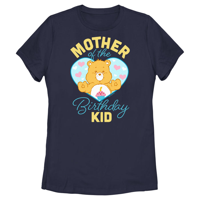 fifth sun Women's Care Bears Mother of the Birthday Kid T-Shirt