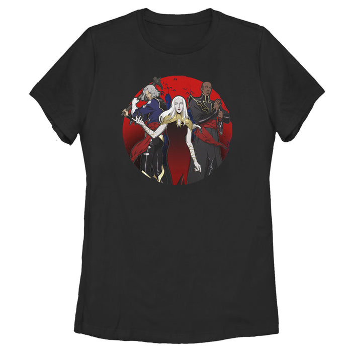 fifth sun Women's Castlevania Carmilla Villain Shot T-Shirt