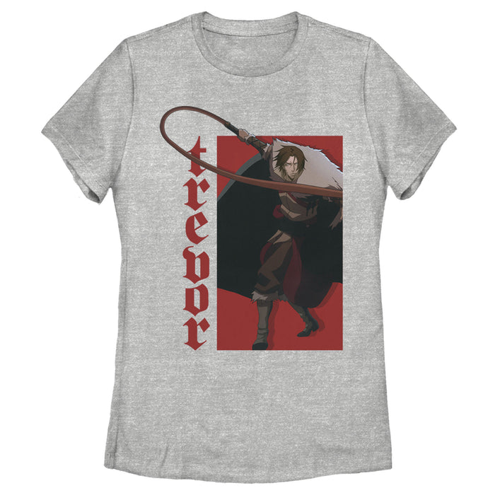 Fifth Sun Women's Castlevania Trevor Belmont Portrait T-Shirt