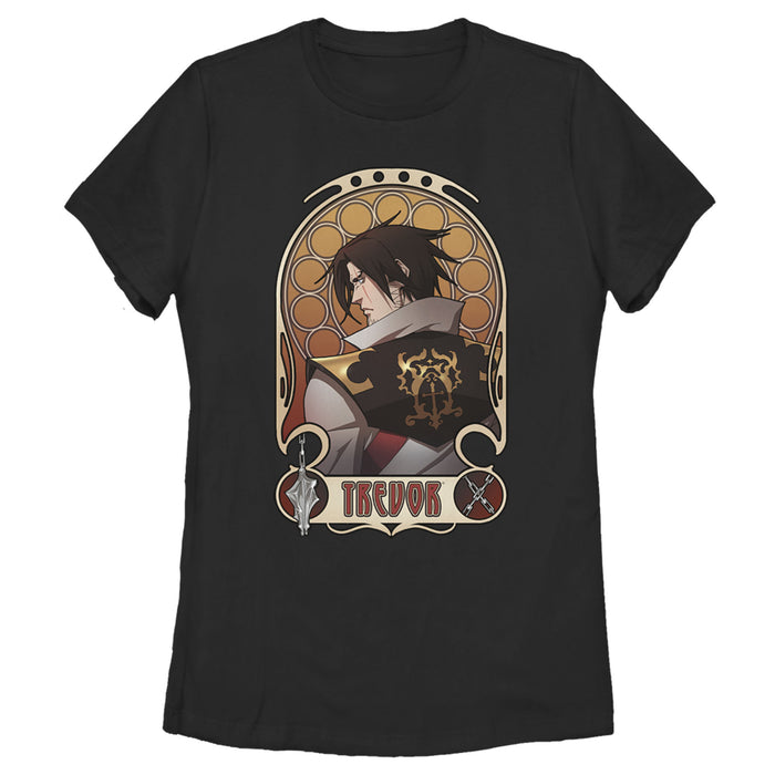 fifth sun Women's Castlevania Trevor Classic Portrait T-Shirt