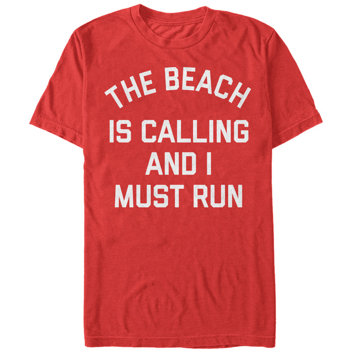 fifth sun Women's CHIN UP Beach Calling Must Run Boyfriend Tee