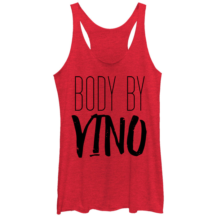 fifth sun Women's CHIN UP Body By Vino Racerback Tank Top