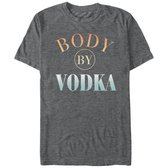 fifth sun Women's CHIN UP Body By Vodka Boyfriend Tee