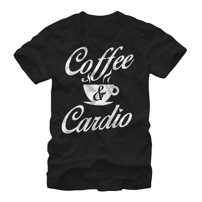 fifth sun Women's CHIN UP Coffee and Cardio Boyfriend Tee