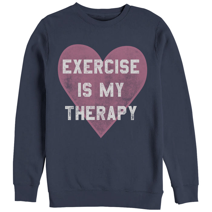 fifth sun Women's CHIN UP Exercise is My Therapy Sweatshirt