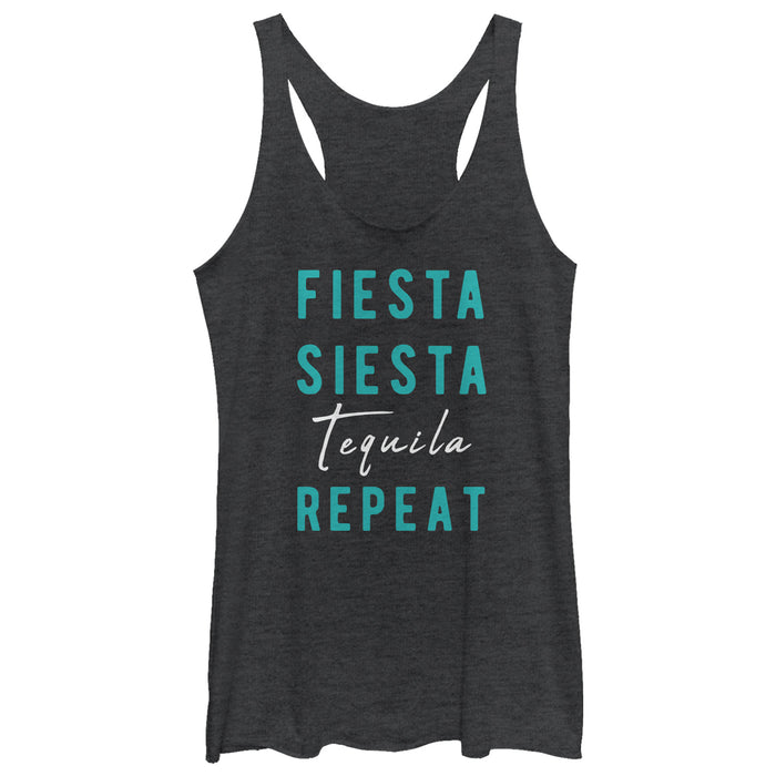 fifth sun Women's CHIN UP Fiesta Siesta Tequila Racerback Tank Top