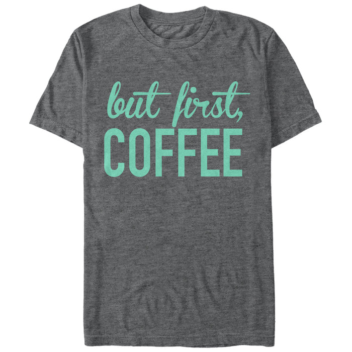 fifth sun Women's CHIN UP First Coffee Boyfriend Tee