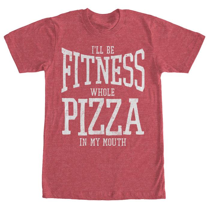 fifth sun Women's CHIN UP Fitness Whole Pizza Boyfriend Tee